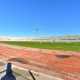 ...la pista d�atletica (seppur molto rovinata)...